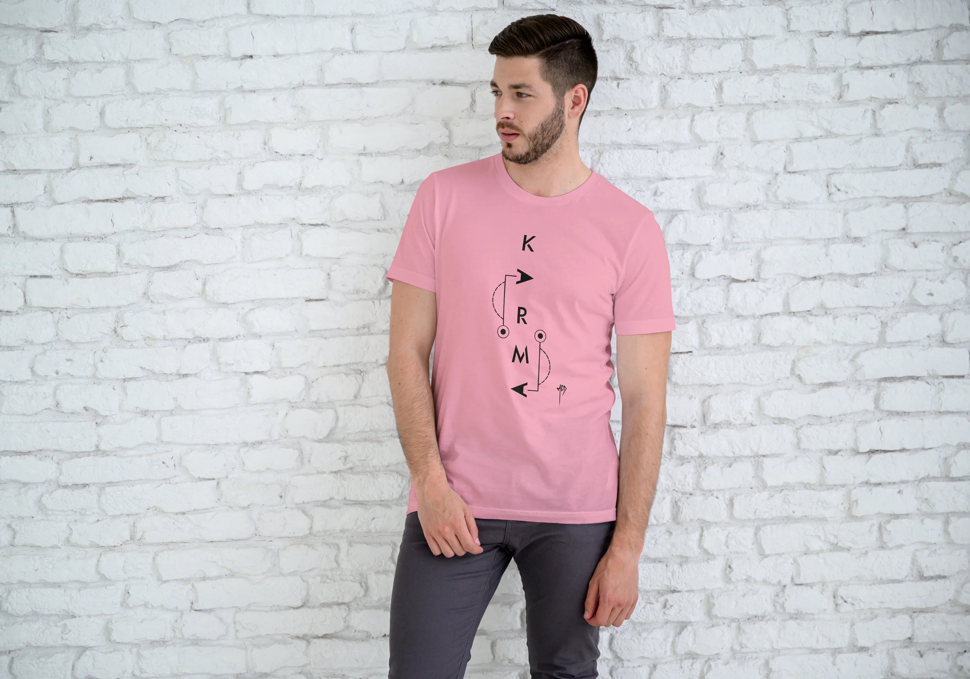 Karma Graphic T-Shirt for Men - Not So Suttle