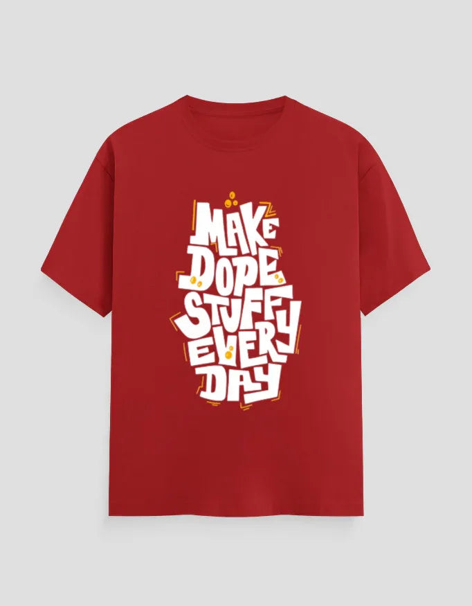 Make Dope Stuff Graphic Classic Crew T-Shirt for Men - Not So Suttle