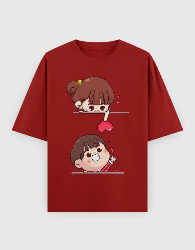 Love Life Graphic Oversized Classic T-Shirt for Women - Not So Suttle