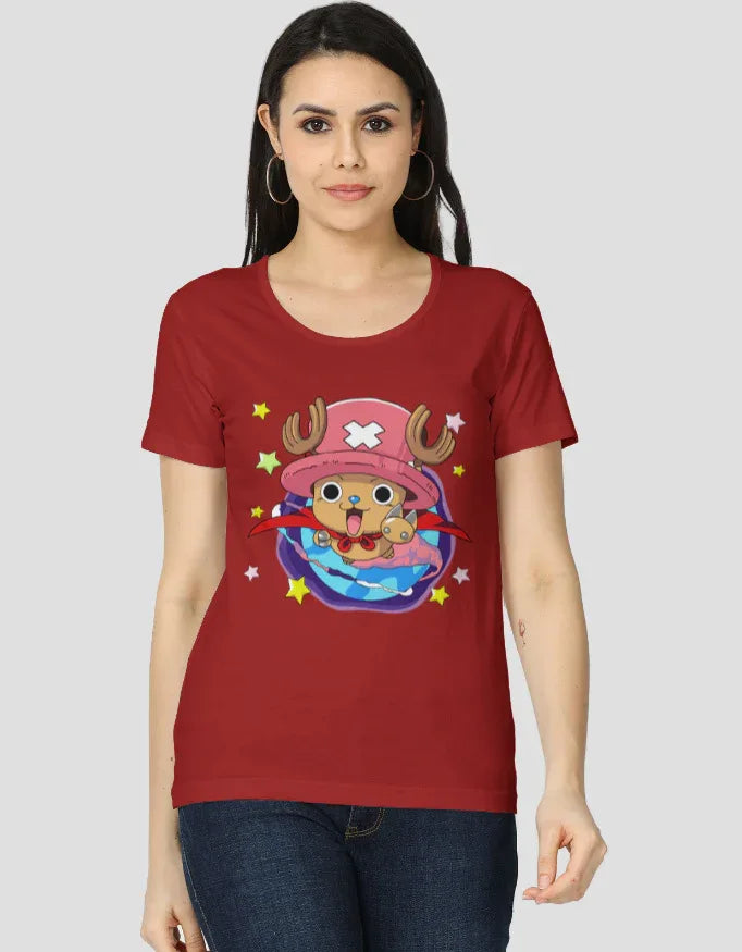 Anime Graphic Classic T-Shirt for Women - Not So Suttle