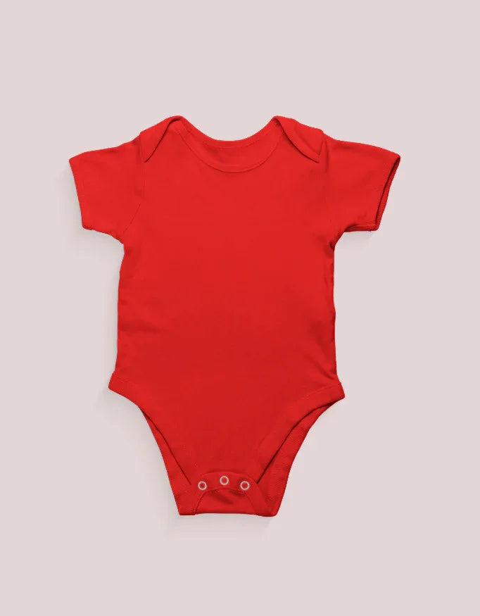 Kids Rompers Red - Not So Suttle