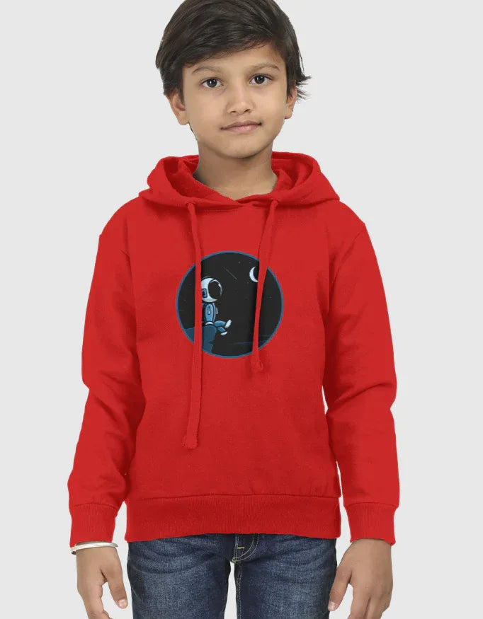 Astronaut Graphic Kids Hoodie - Not So Suttle