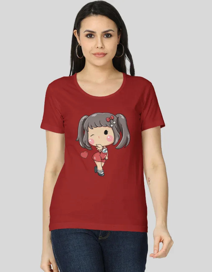 Girl Graphic Classic T-Shirt for Women - Not So Suttle
