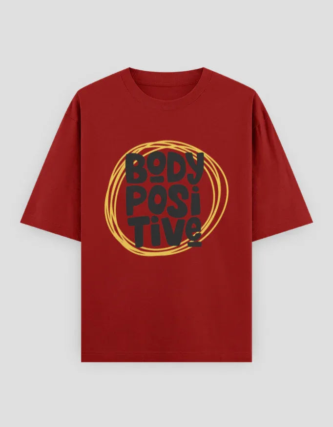 Body Positive Graphic Oversized Classic T-Shirt for Women - Not So Suttle