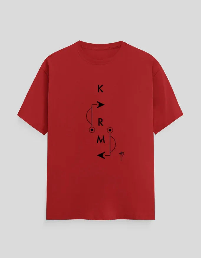 Karma Graphic T-Shirt for Men - Not So Suttle