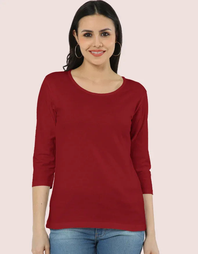 Red Long Sleeve Tee - Not So Suttle