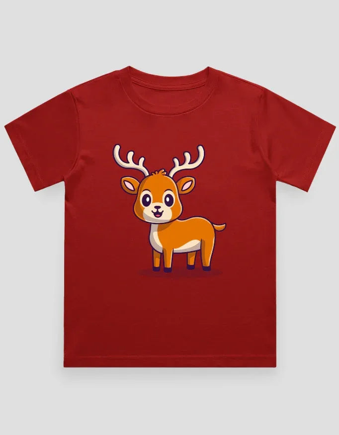 Deer Graphic T-Shirt for Boys - Not So Suttle
