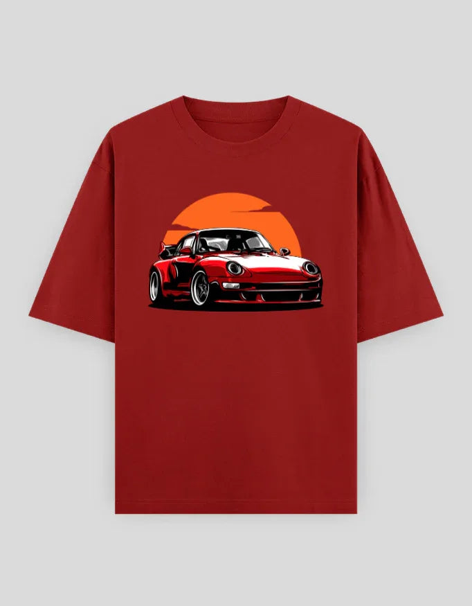 Mini Cooper Graphic Oversized Classic T-Shirt for Men - Not So Suttle
