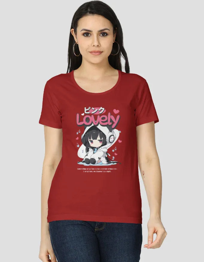 Lovely Graphic Classic T-Shirt for Women - Not So Suttle