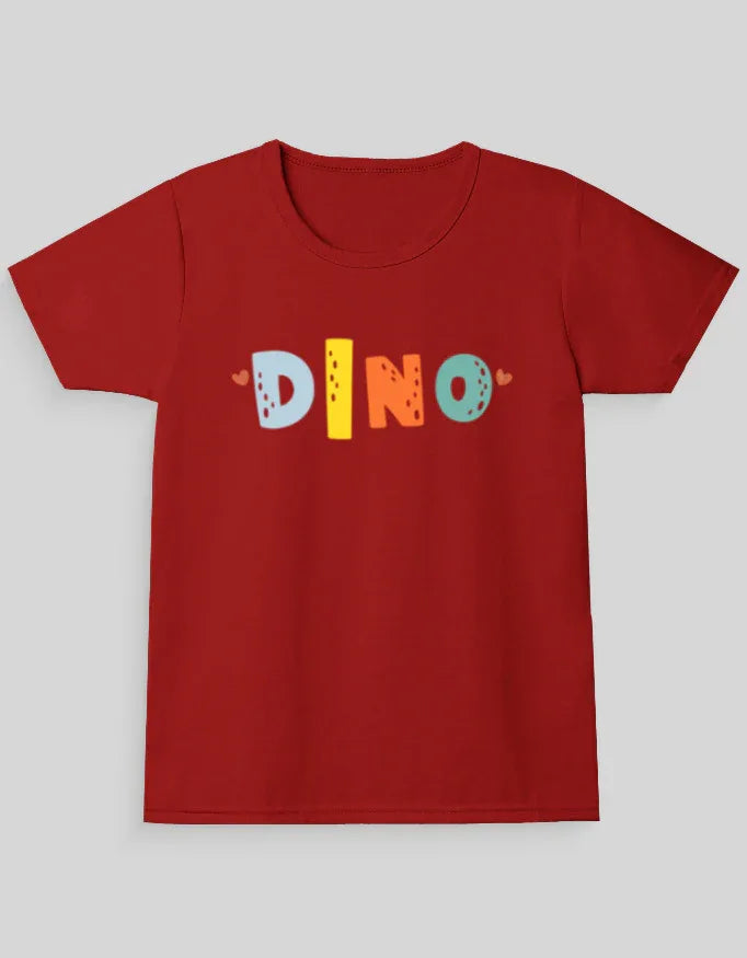 Dino Graphic T-Shirt for Girl's - Not So Suttle