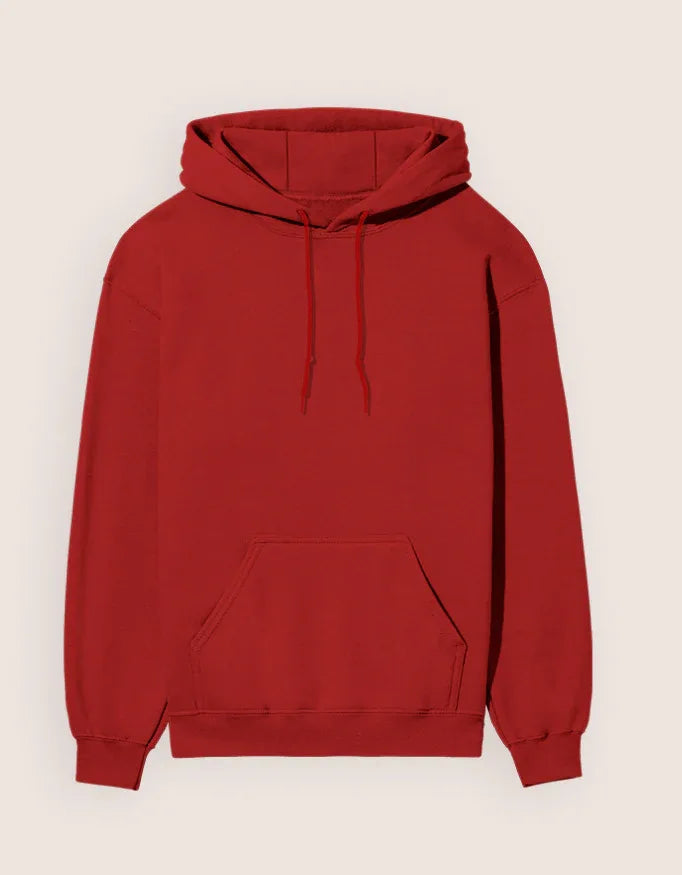 Red Men's Hoodie - Not So Suttle