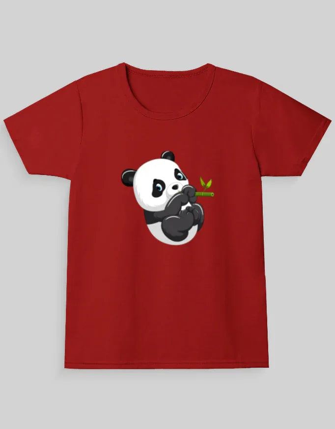 Playing Panda Graphic T-Shirt for Girl's - Not So Suttle