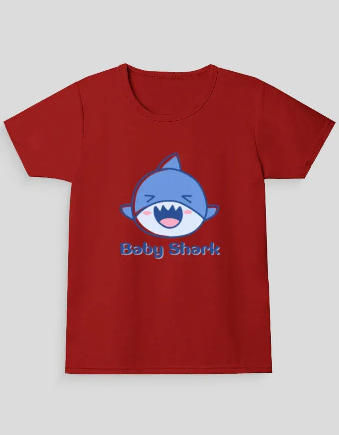 Baby Shark Graphic T-Shirt for Girl's - Not So Suttle