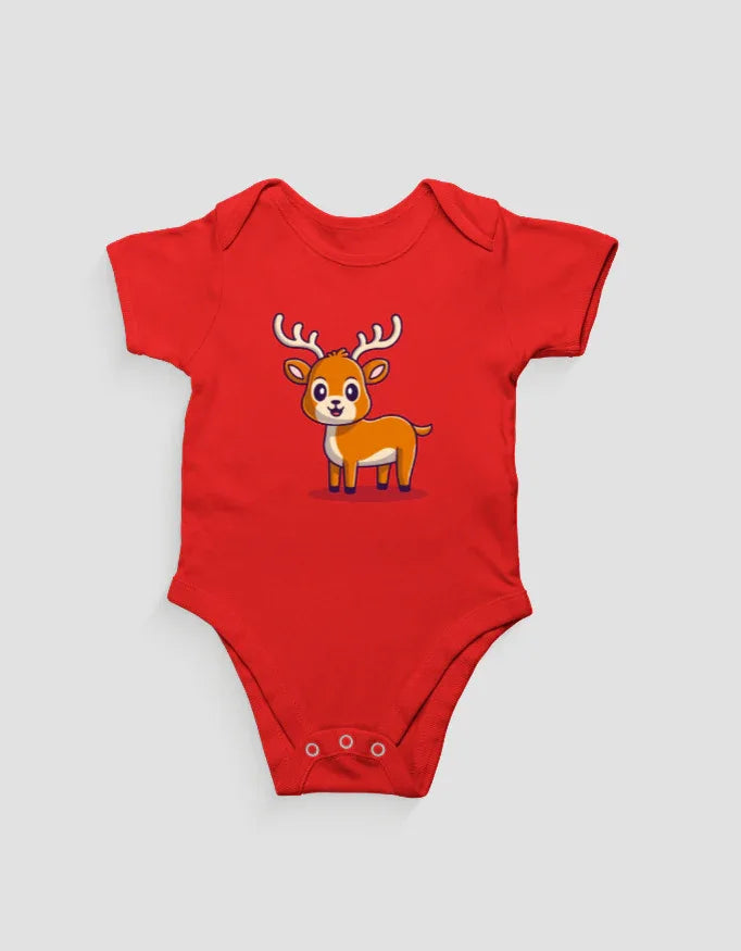 Deer Graphic Kids Rompers - Not So Suttle