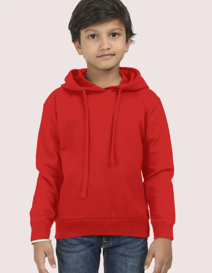 Kids Hoodie Red - Not So Suttle