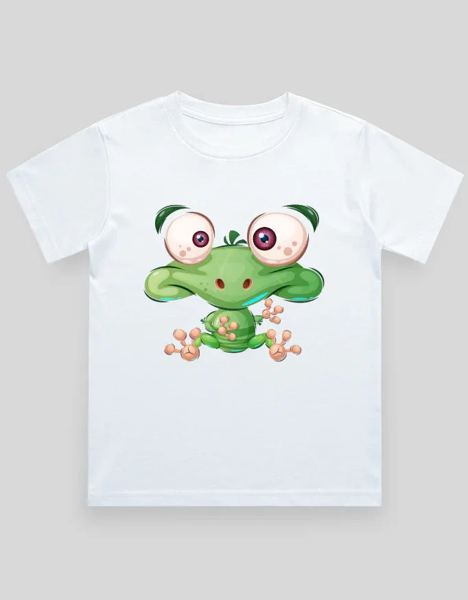 Frog Graphic T-Shirt for Boys - Not So Suttle
