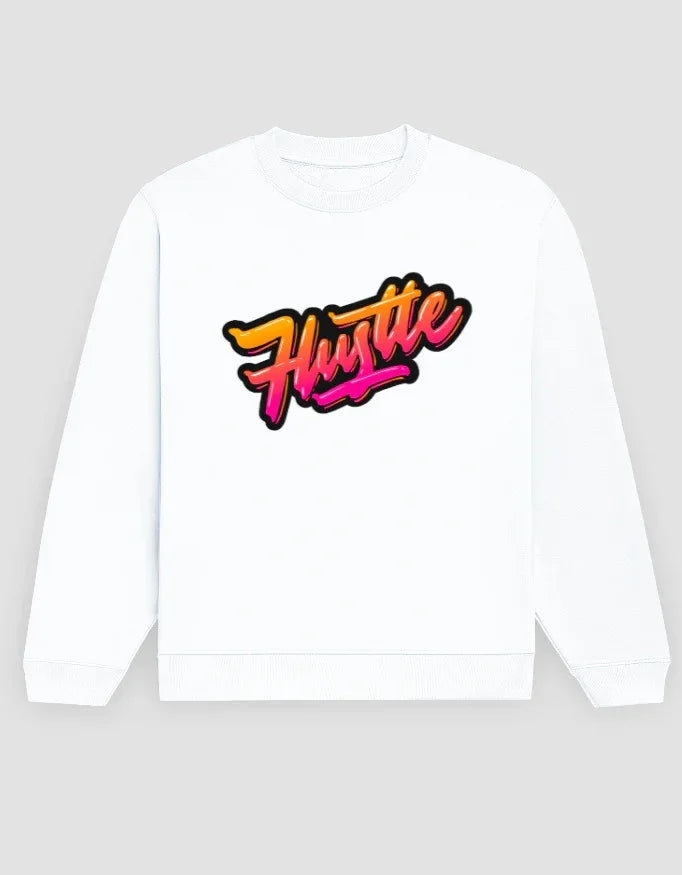 Hustle Graphic Sweatshirt for Men - Not So Suttle