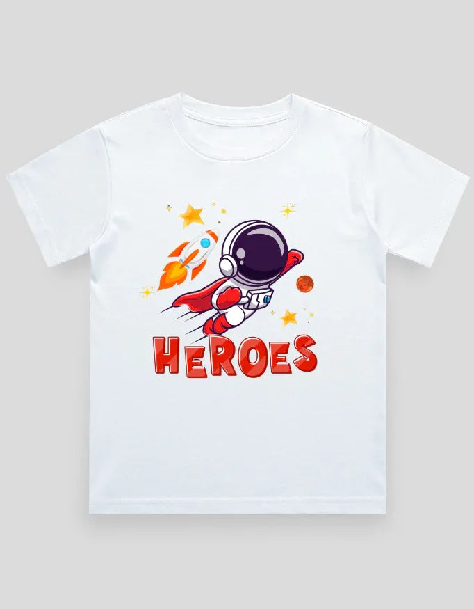 Heros Graphics T-Shirt for Boys - Not So Suttle
