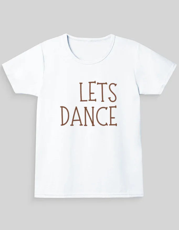 Let's Dance Graphic T-Shirt for Girl's - Not So Suttle