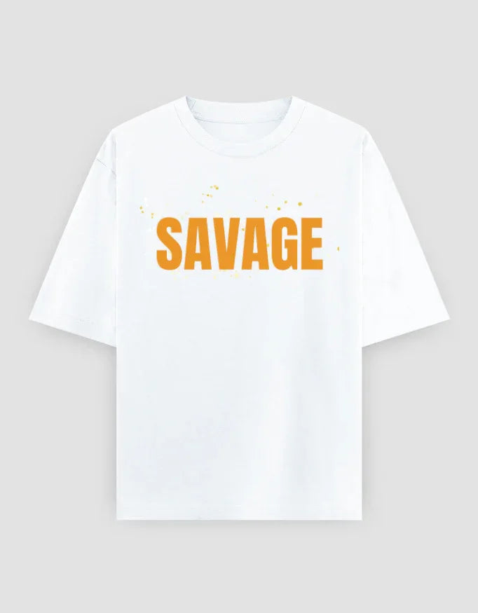 Savage Graphic Oversized Classic T-Shirt for Women - Not So Suttle