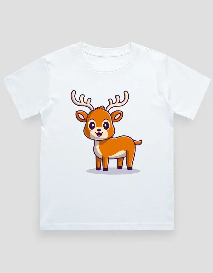 Deer Graphic T-Shirt for Boys - Not So Suttle