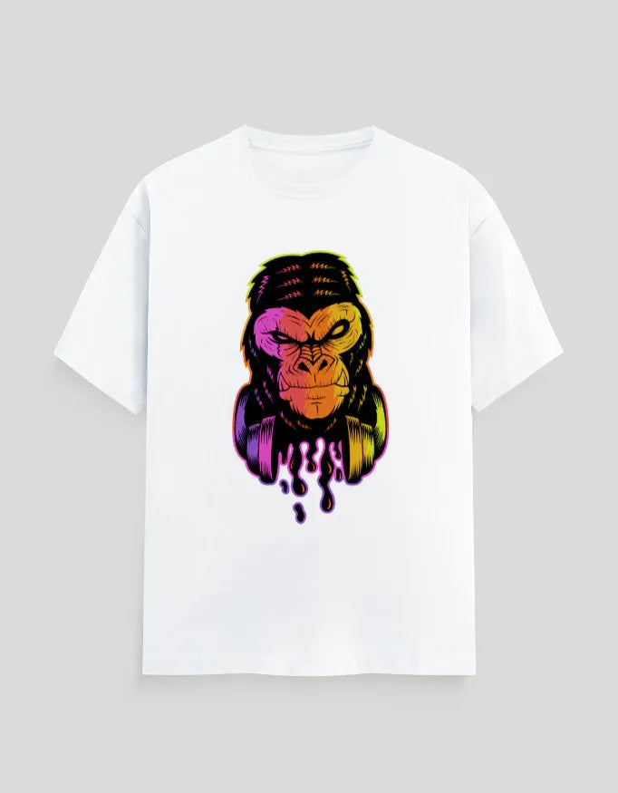 Gorilla Graphic Classic Crew T-Shirt for Men - Not So Suttle