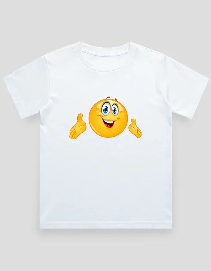 Smiley Graphics T-Shirt for Boys - Not So Suttle