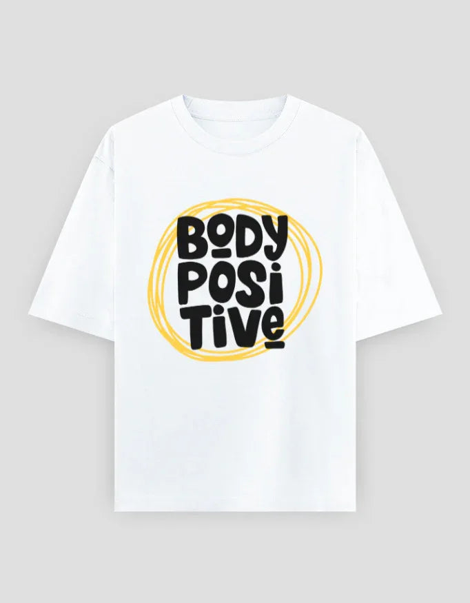 Body Positive Graphic Oversized Classic T-Shirt for Women - Not So Suttle