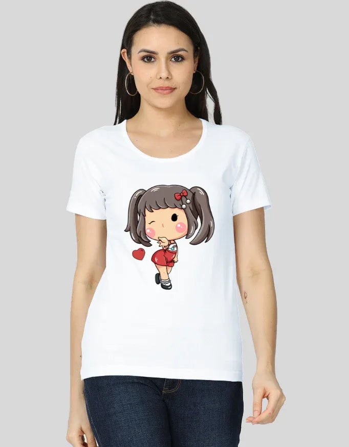 Girl Graphic Classic T-Shirt for Women - Not So Suttle