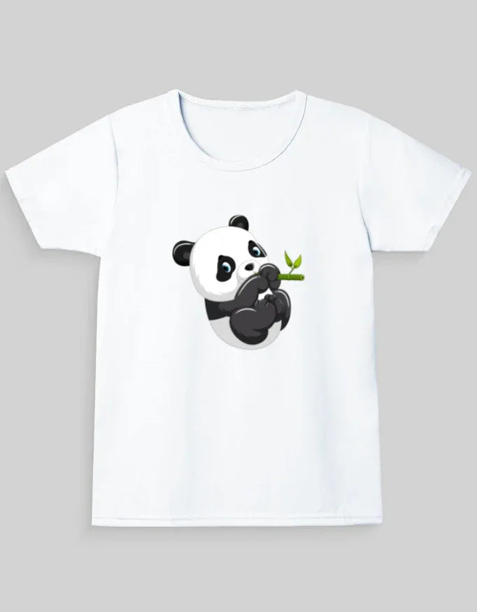 Playing Panda Graphic T-Shirt for Girl's - Not So Suttle