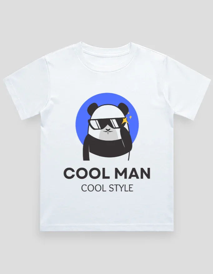 Cool Man Graphic T-Shirt for Boys - Not So Suttle