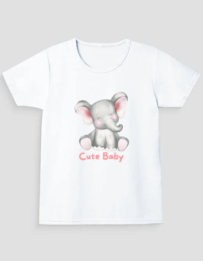 Cute Baby Graphic T-Shirt for Girl's - Not So Suttle