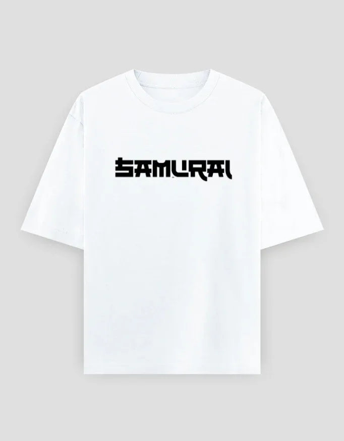 Samurai Graphic Oversized Classic T-Shirt for Men - Not So Suttle