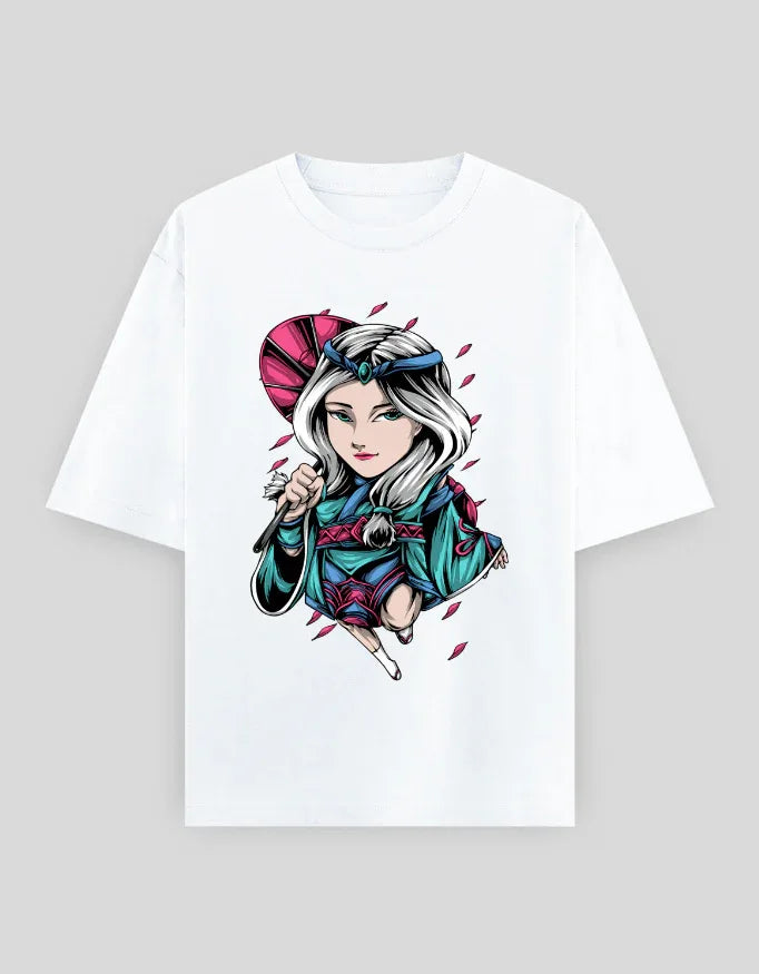 Graphic Oversized Classic T-Shirt for Women - Not So Suttle
