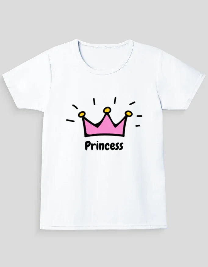 Princess Graphic T-Shirt for Girl's - Not So Suttle