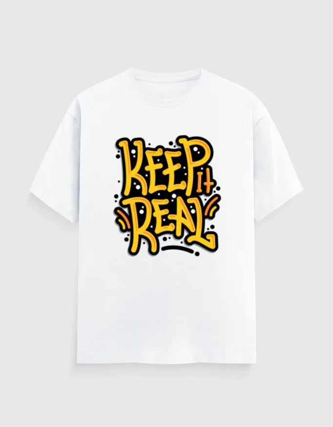 Keep It Real Graphic T-Shirt for Men - Not So Suttle