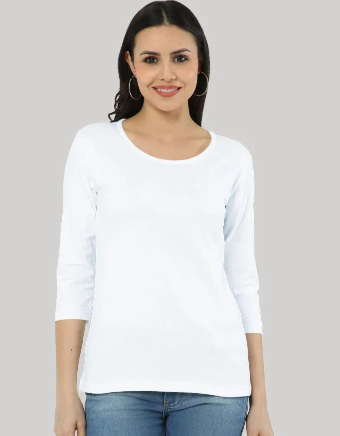 White and Grey Long Sleeve Tee - Not So Suttle