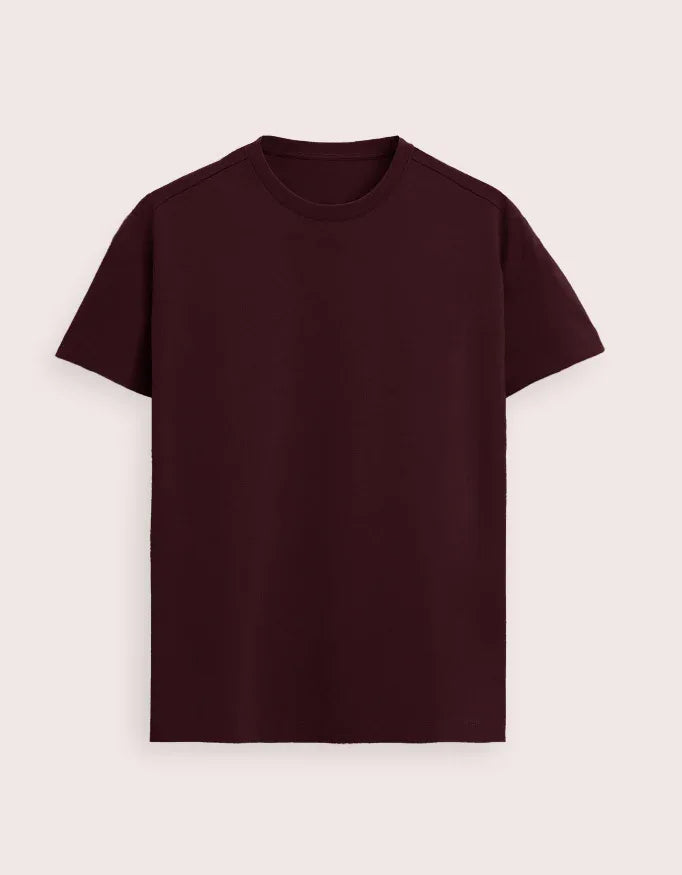 Supima Solid Round neck T-Shirt - Not So Suttle