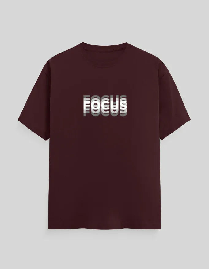Focus Graphic T-Shirt for Men - Not So Suttle