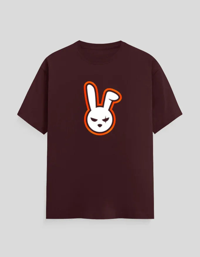 Angry Bunny Graphic T-Shirt for Men - Not So Suttle