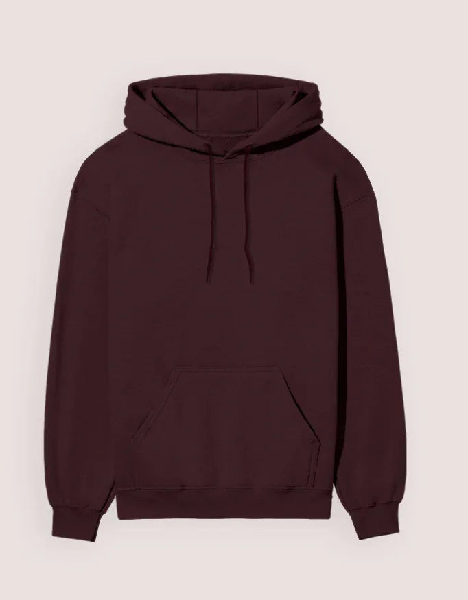Maroon Men's Hoodie - Not So Suttle