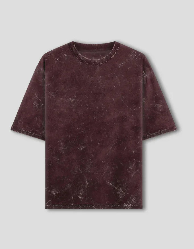 Acid Washed Oversized Tee - Not So Suttle
