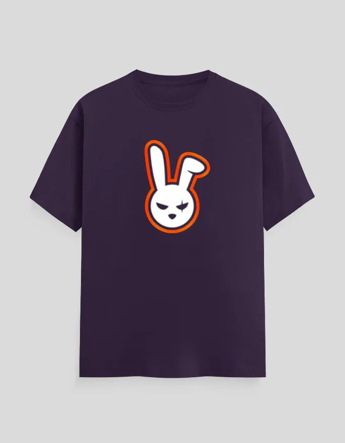 Angry Bunny Graphic T-Shirt for Men - Not So Suttle