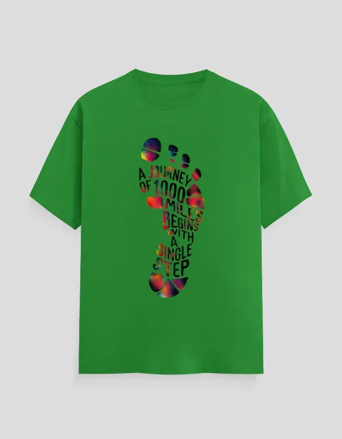 1000 Steps Graphic Classic Crew T-Shirt for Men - Not So Suttle