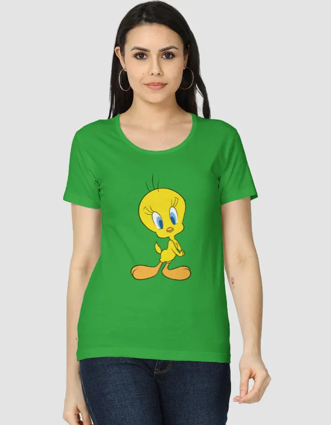 Tweety Graphic Classic T-Shirt for Women - Not So Suttle