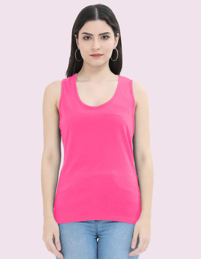 Pink Tank Top - Not So Suttle