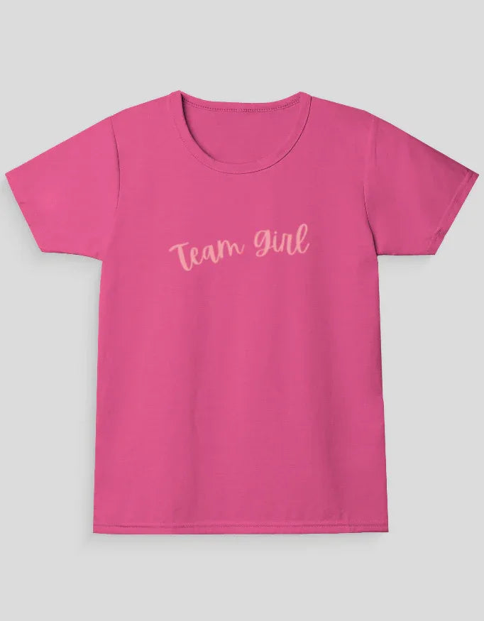 Team Girl Graphic T-Shirt for Girl's - Not So Suttle