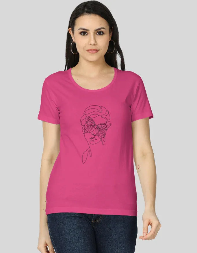 Sketch Graphic Classic T-Shirt for Women - Not So Suttle