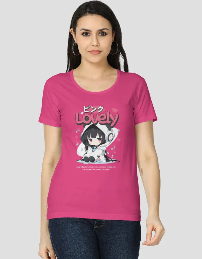 Lovely Graphic Classic T-Shirt for Women - Not So Suttle