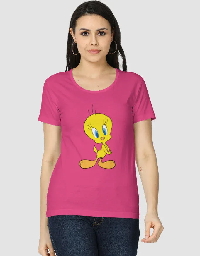 Tweety Graphic Classic T-Shirt for Women - Not So Suttle